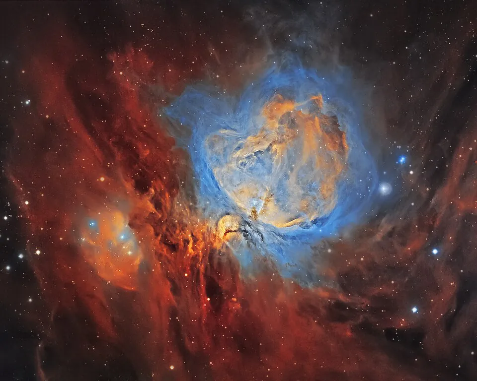 オリオン座の中にあるオリオン大星雲