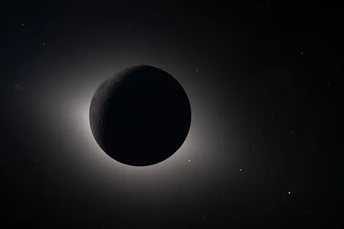 アルテミス2の宇宙船から撮影した日食(2026年4月)