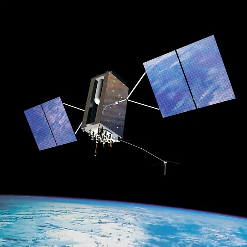 地球を回るGPS衛星